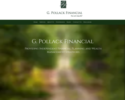 Screenshot of http://www.gpollackfinancial.com/