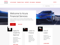 Acura Tampa on Acura Financial Services  Login  Bill Pay  Customer Service And Care