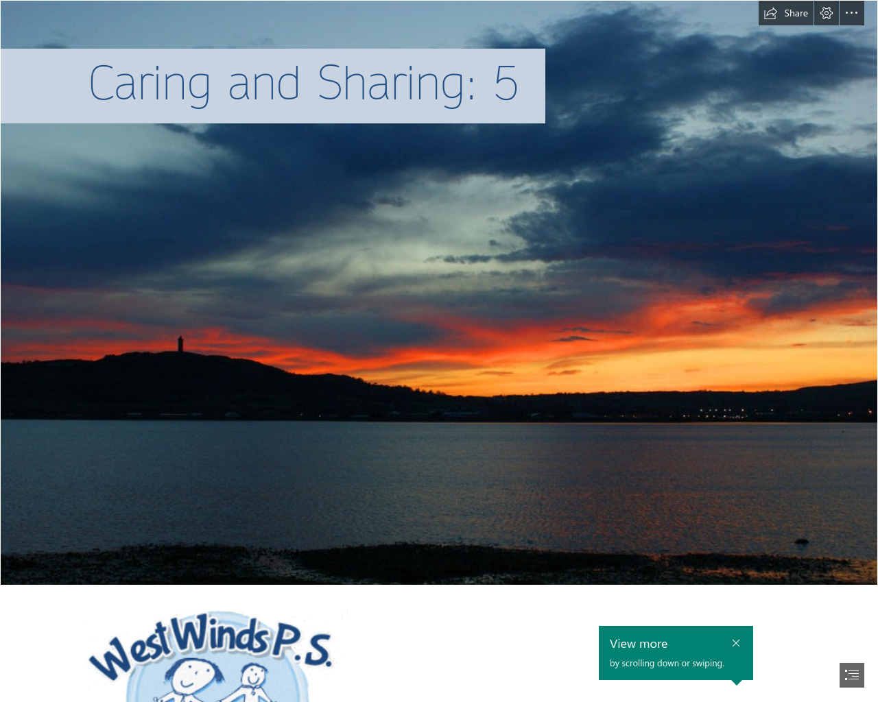 Caring and Sharing 5