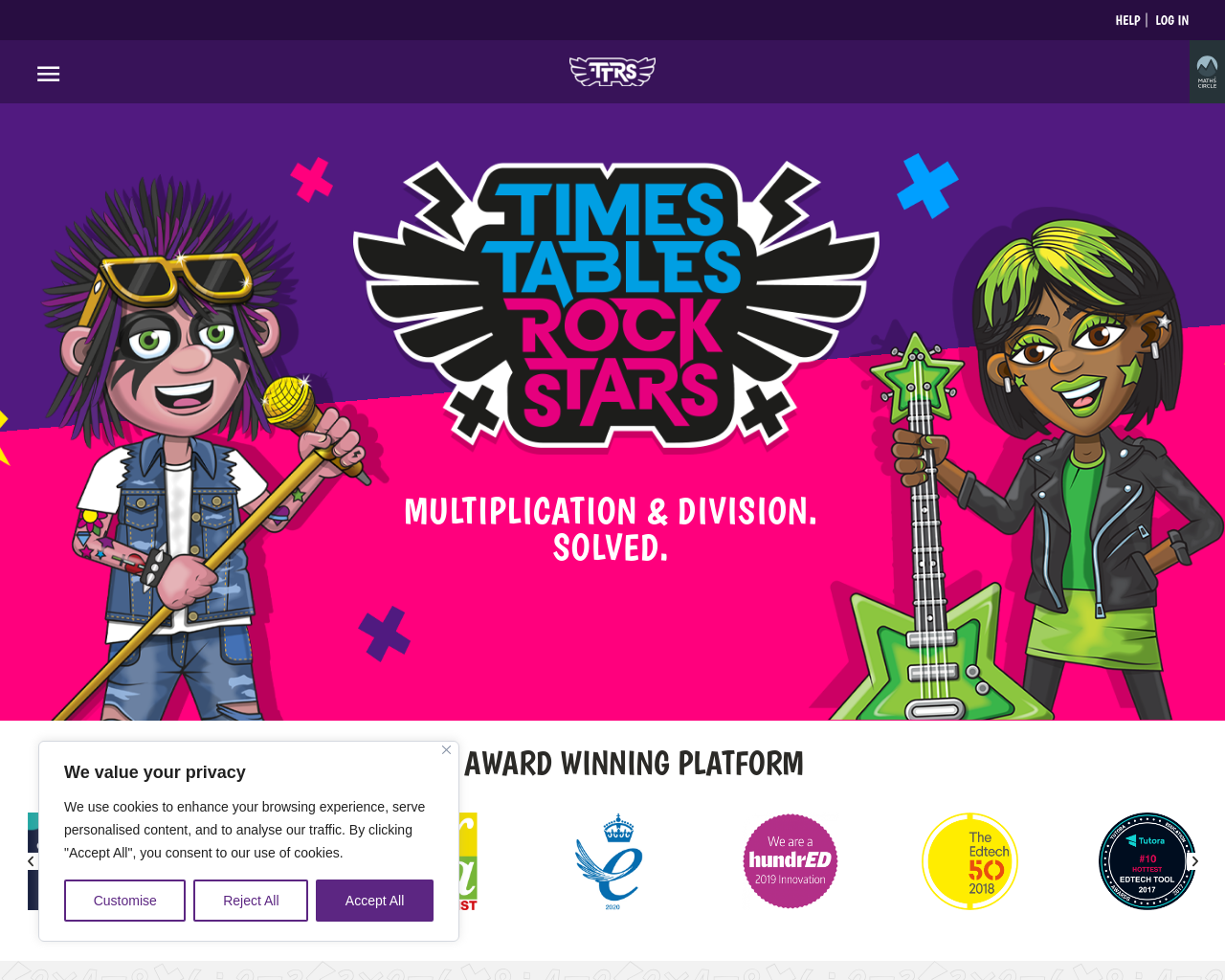 Times Tables Rock Star