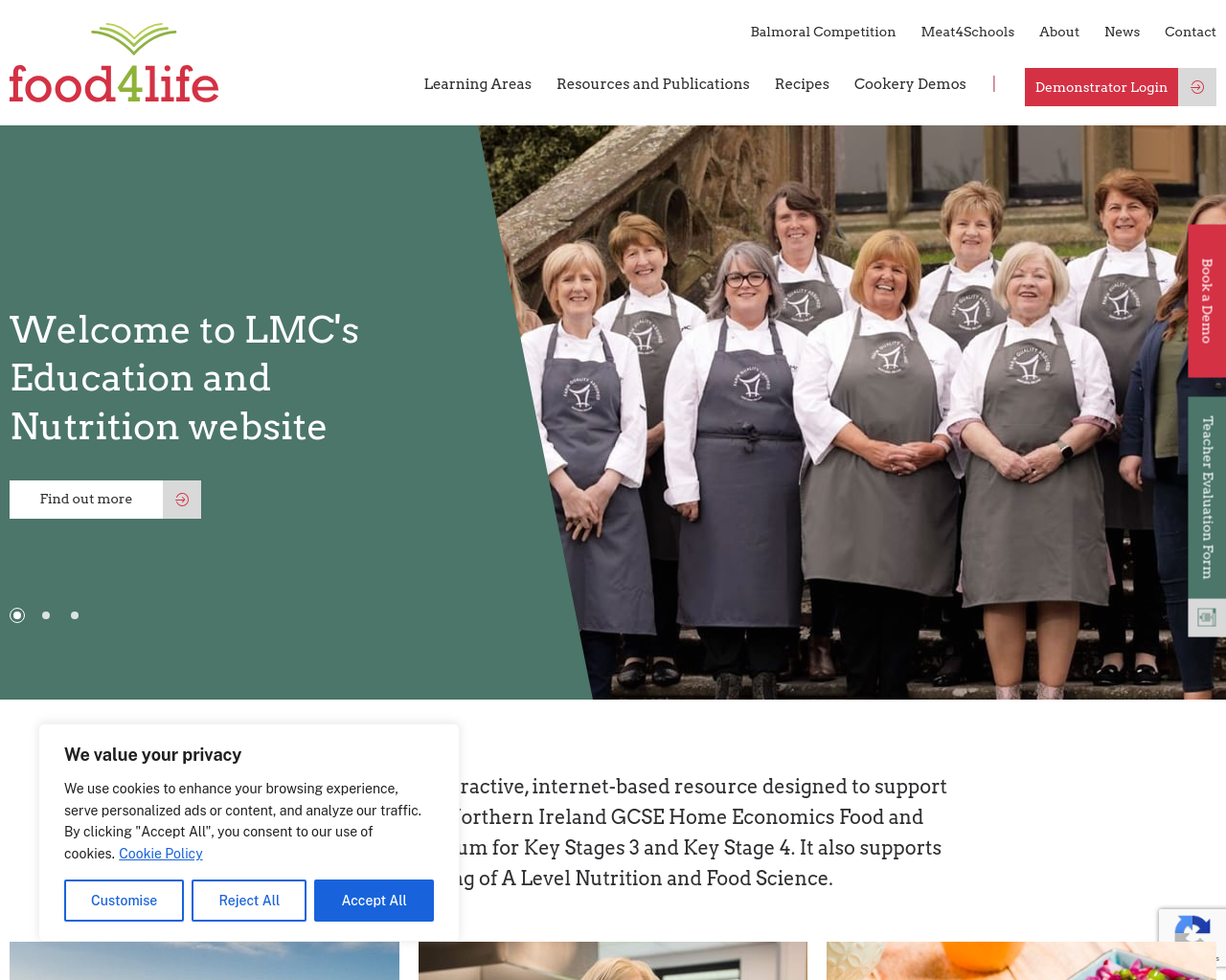 Food4Life Website