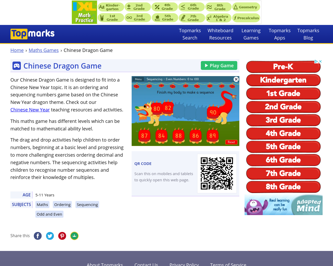 Chinese Dragon game