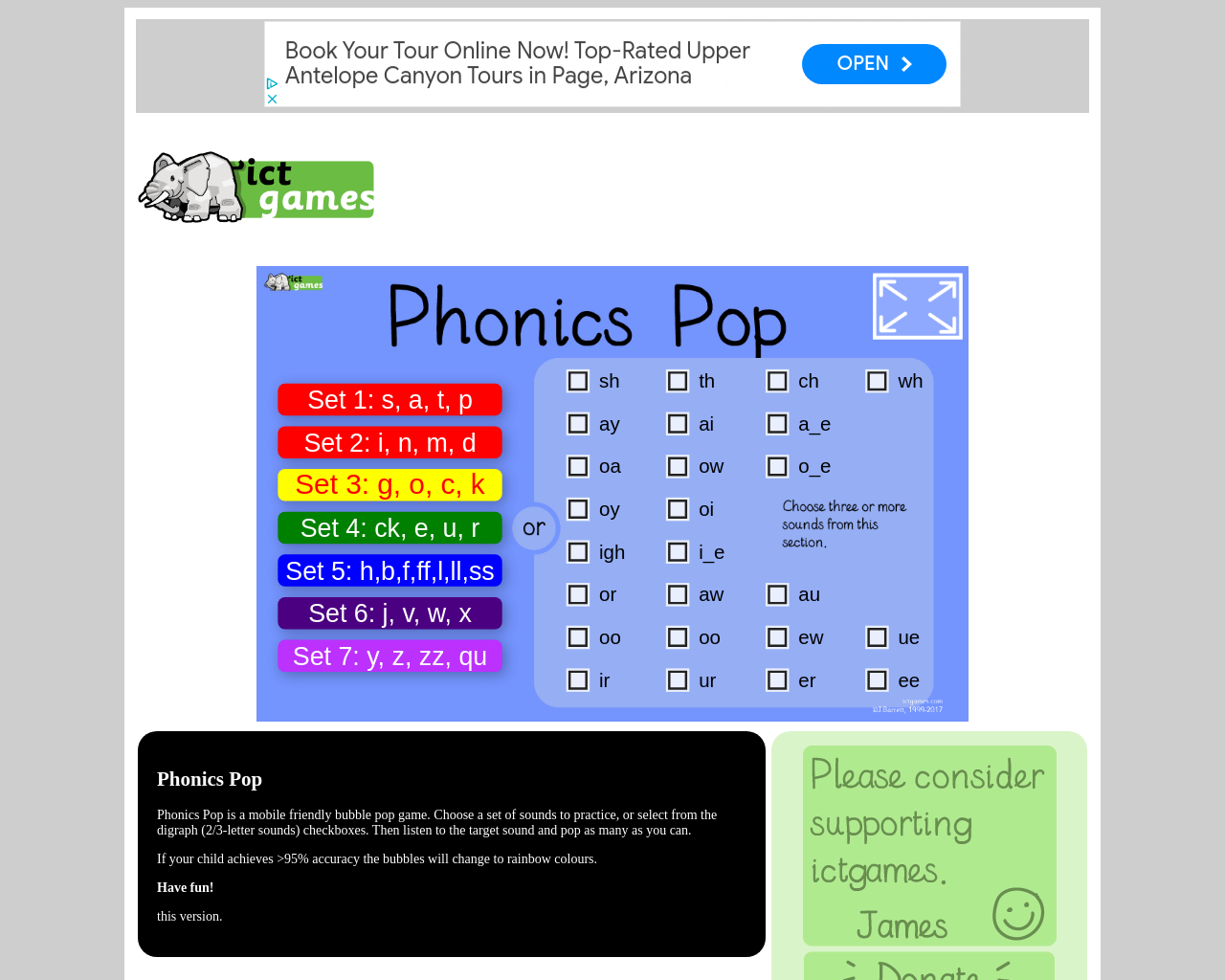 Phoneme Pop