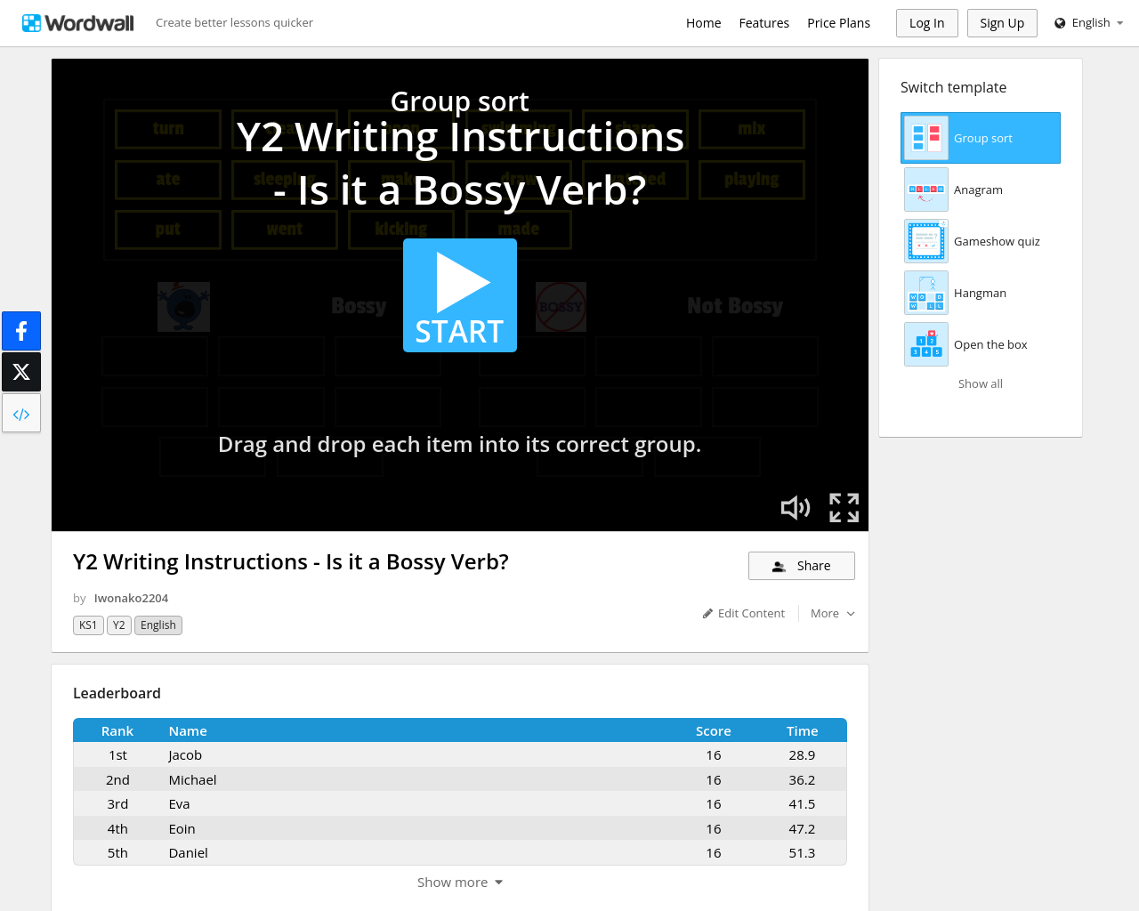 Is it a Bossy verb?