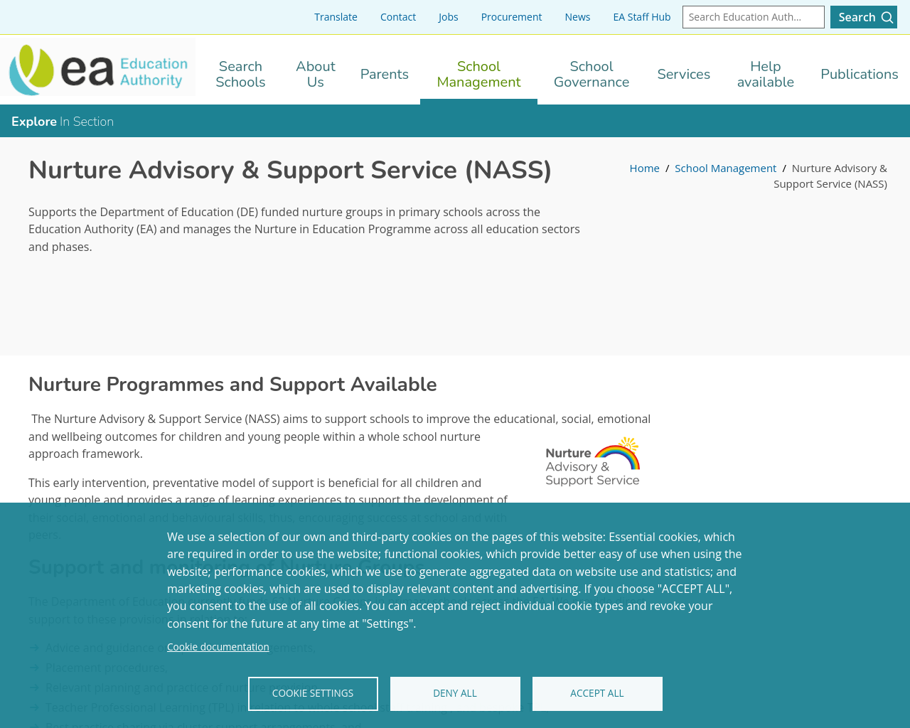 Nurture Advisory Support Service 