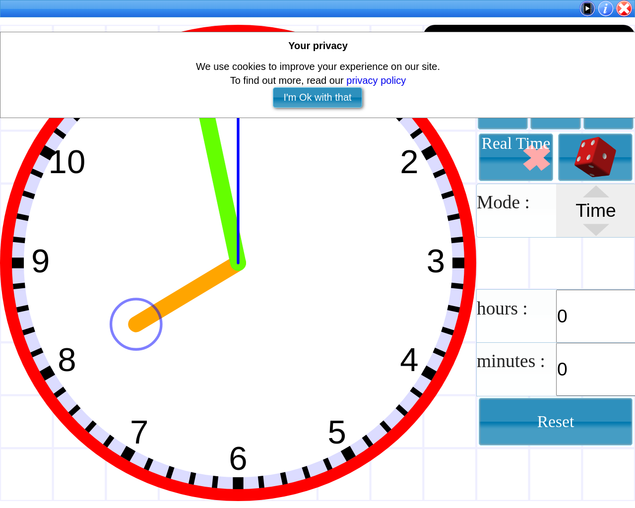 Interactive Clock