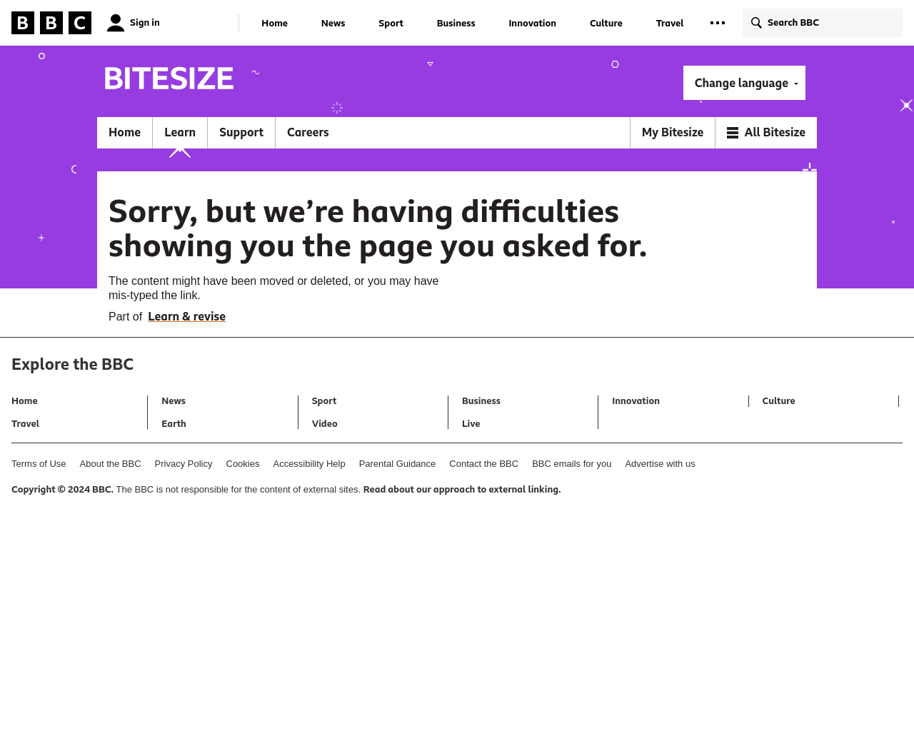BBC Bitesize KS2- Shape, Space and Measures