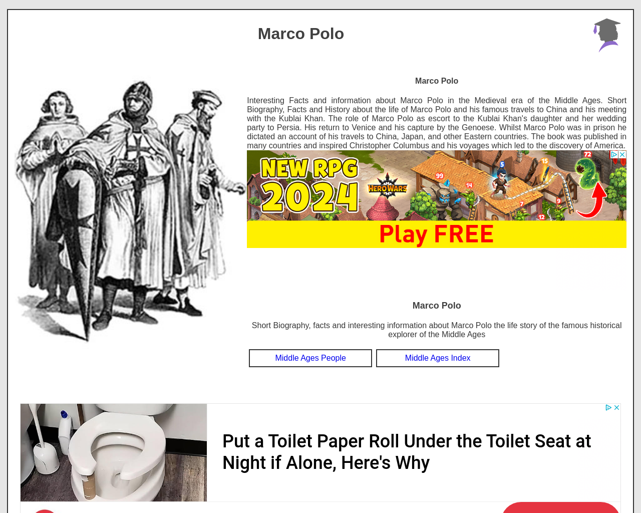 Marco Polo Facts