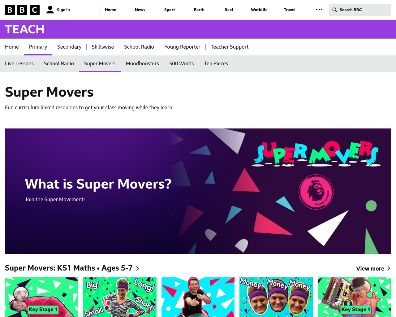 Super Movers (BBC)