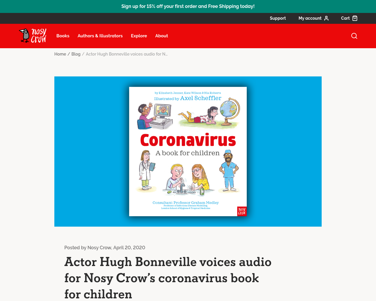 Coronavirus - a book for children