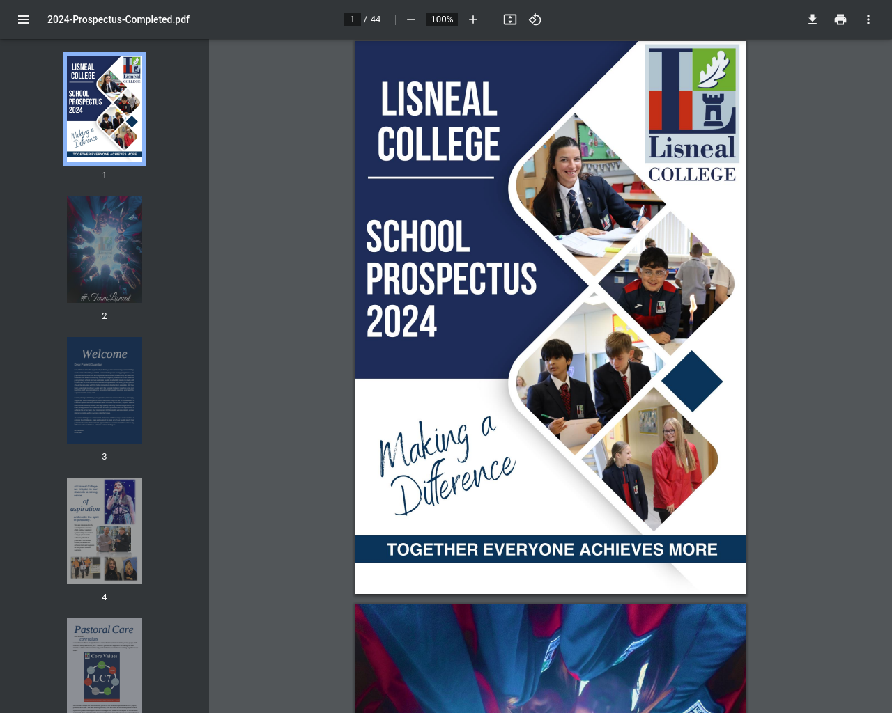 Lisneal College Prospectus 2024
