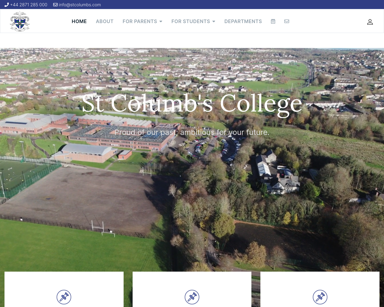 St. Columb's College Website