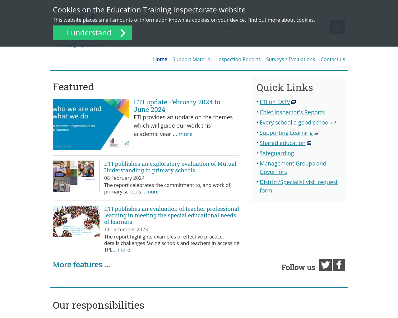 Education and Training Inspectorate NI