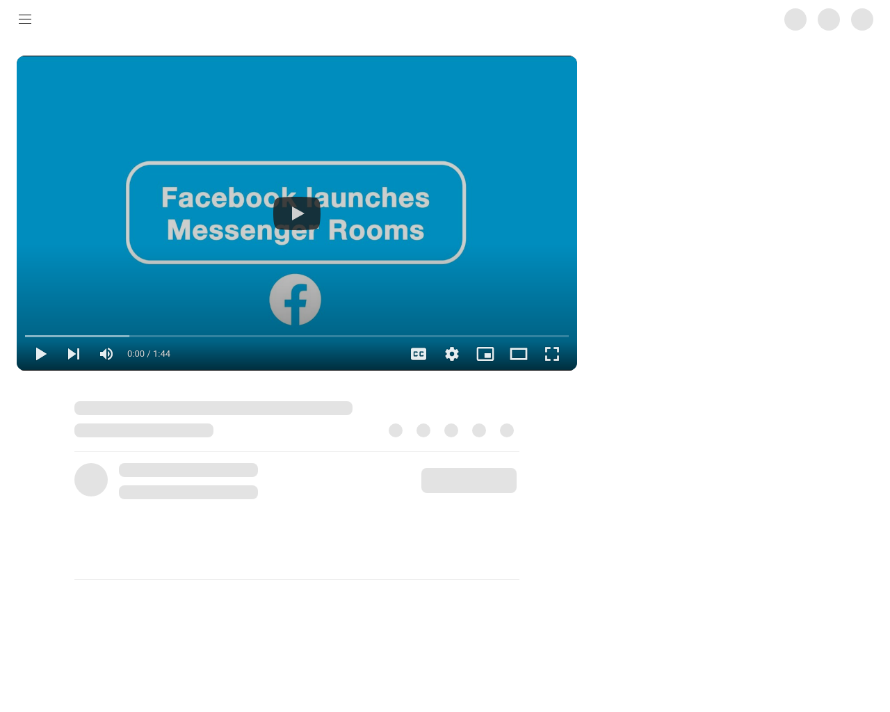 Learn how to stay safer on Facebook's new 'Messenger Rooms'