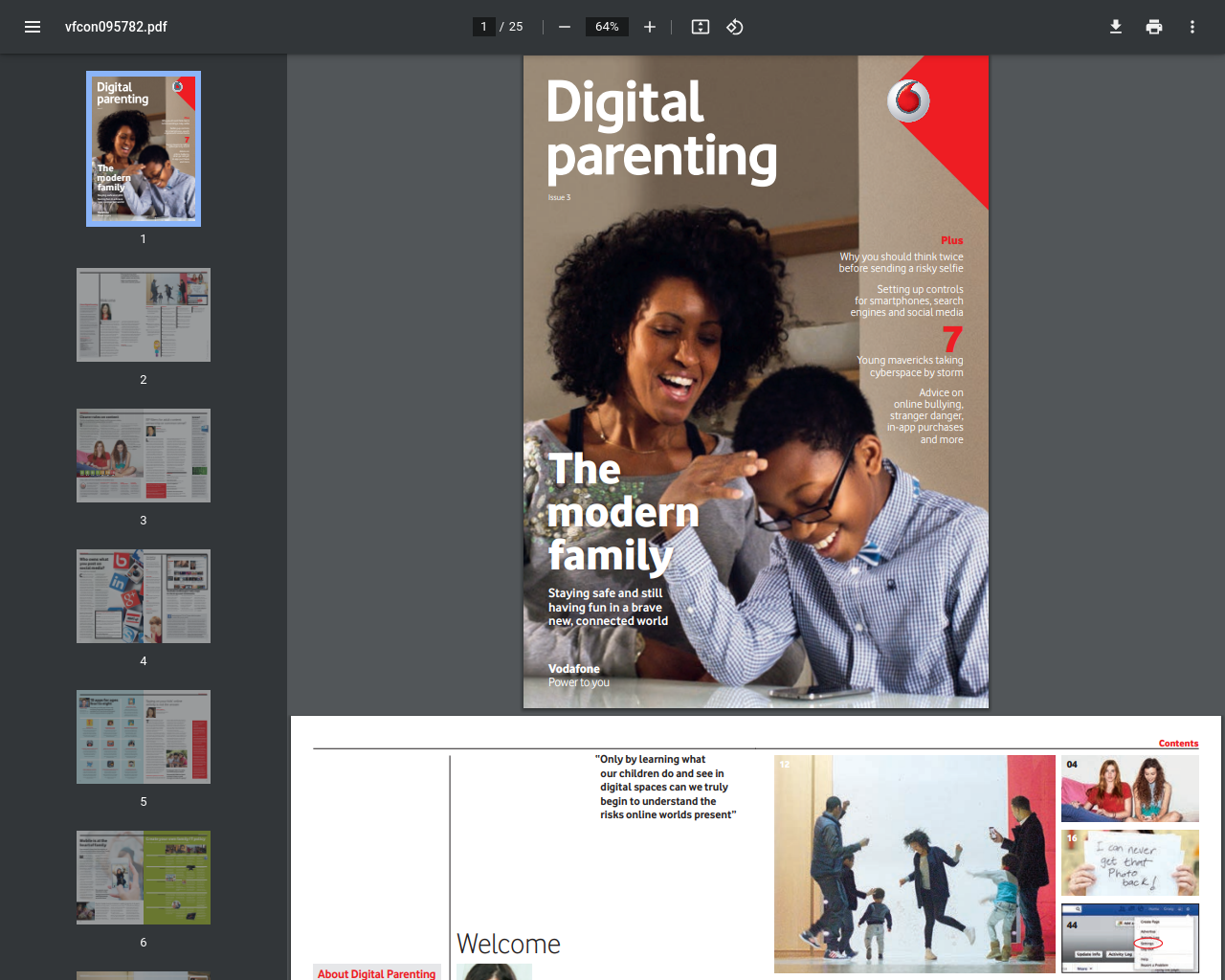 Digital Parenting - Vodafone 