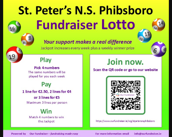 School Lottery link now open