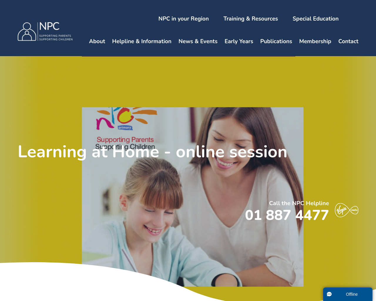 Online learning support from the National Parents Council