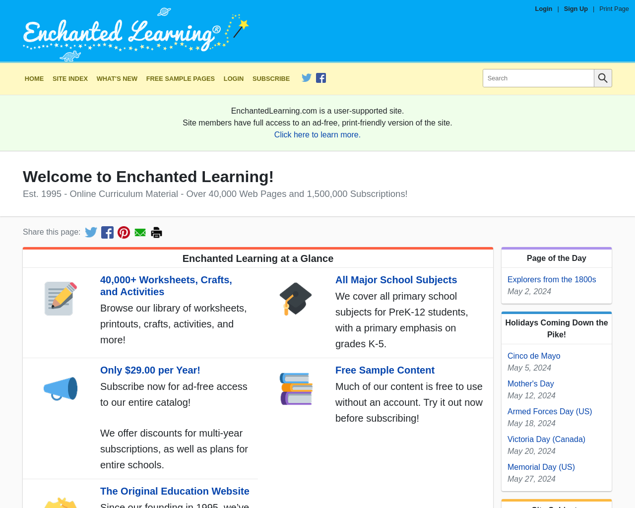 enchanted learning