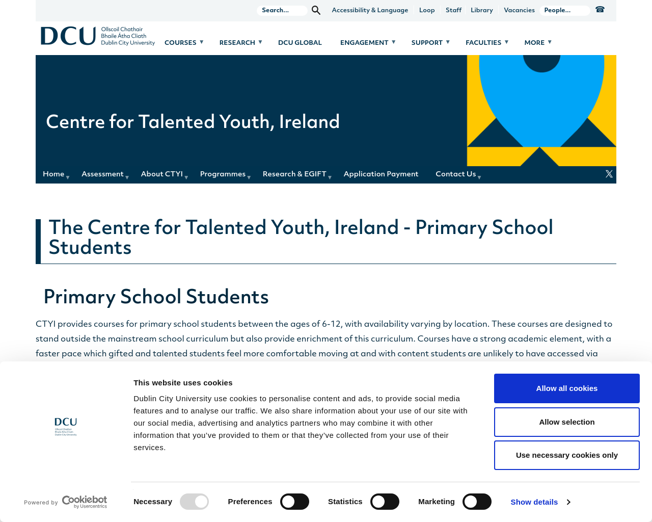 DCU Centre for Talented Youths