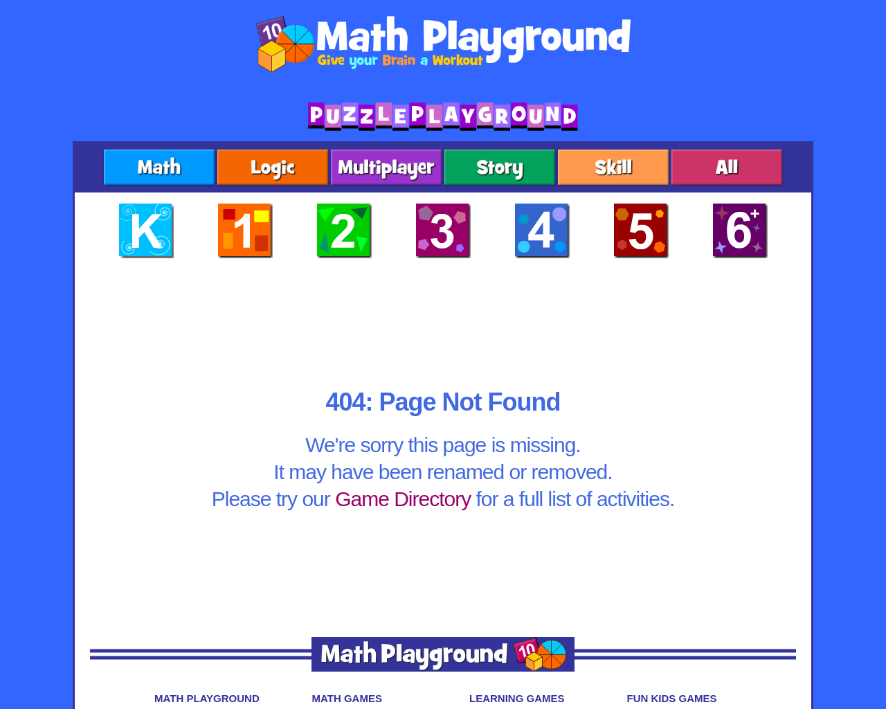 Maths Playground
