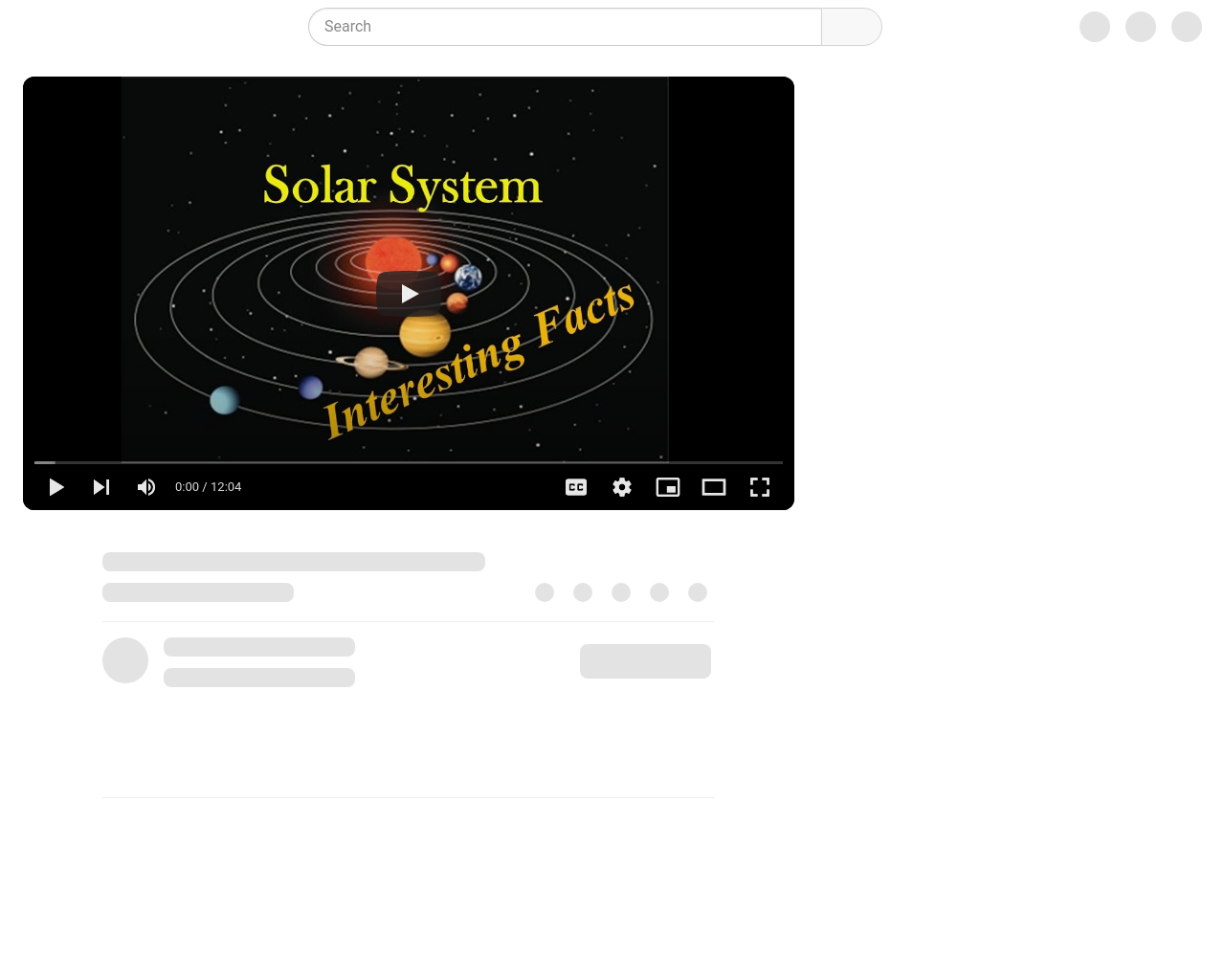 Solar System Facts For Kids