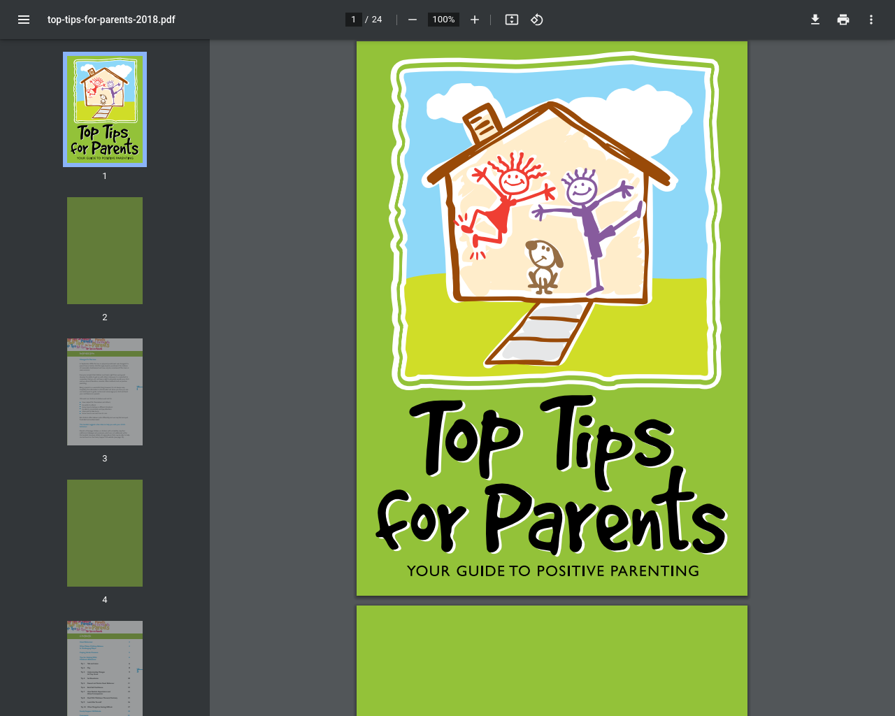 Top Tips for Parents