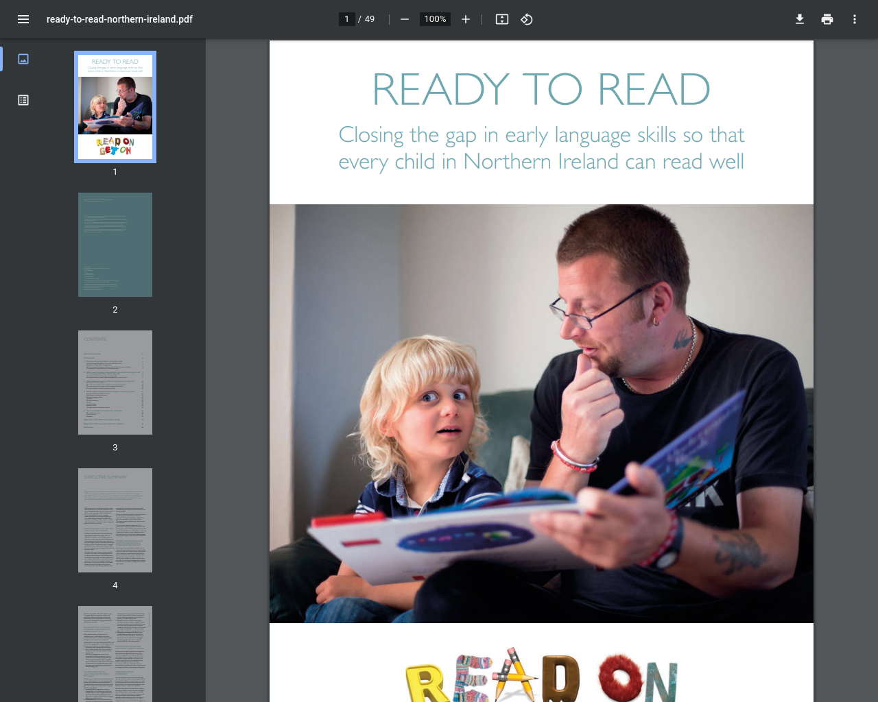 Save The Children - Ready to Read