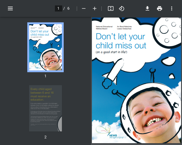 Don't let your child miss out - Tusla document.pdf