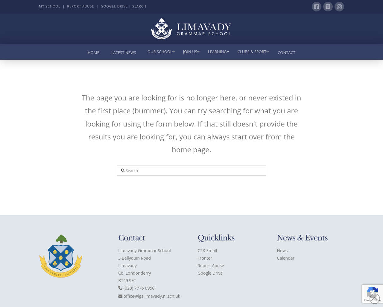 Limavady Grammar Virtual Open Evening 