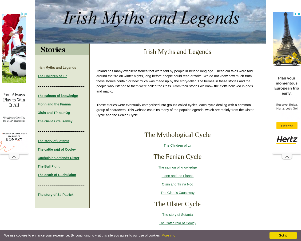 Irish Myths and legends 2