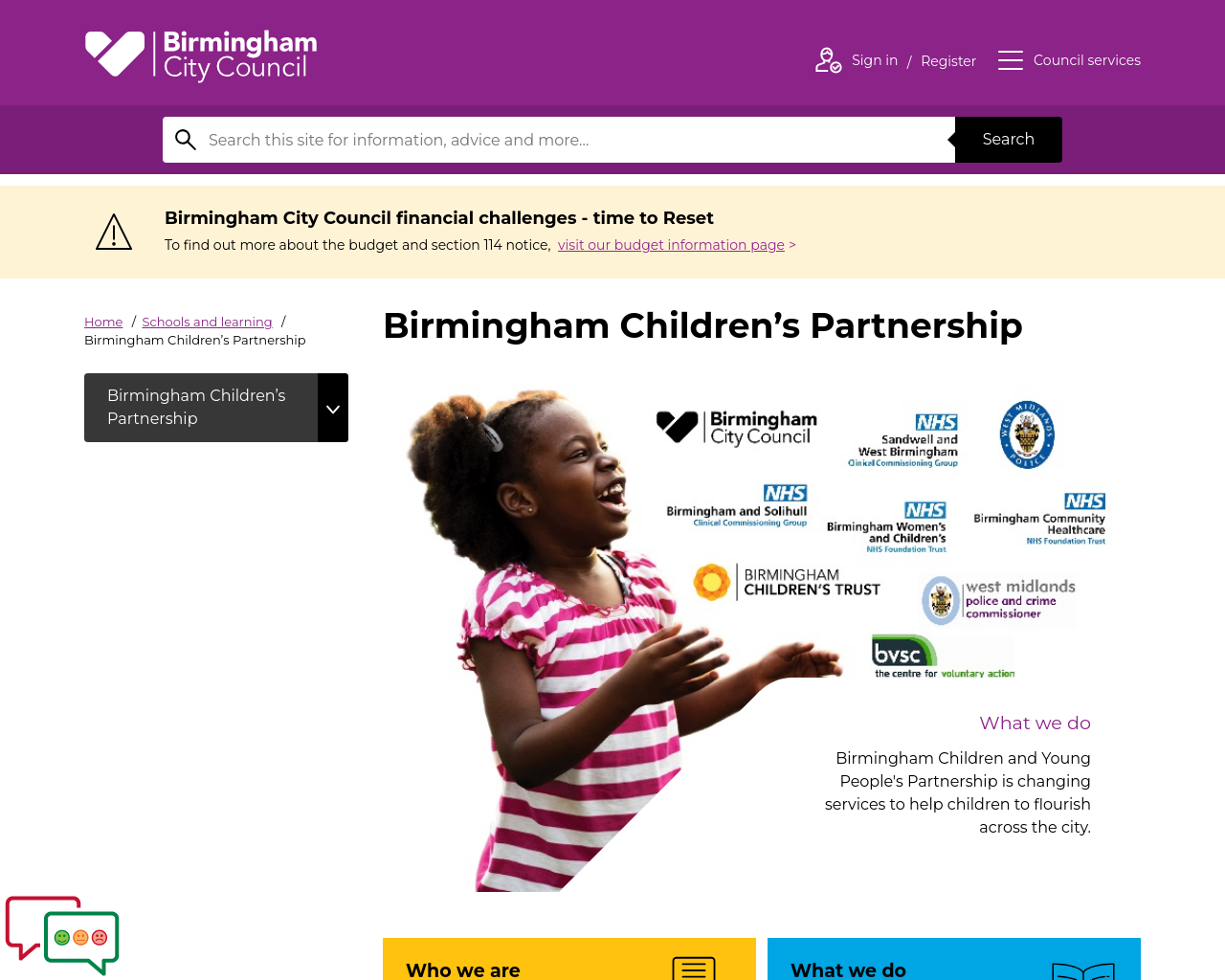 Birmingham Children's Partnership