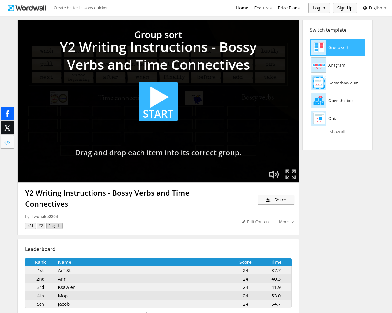 Bossy Verbs and Time Connectives