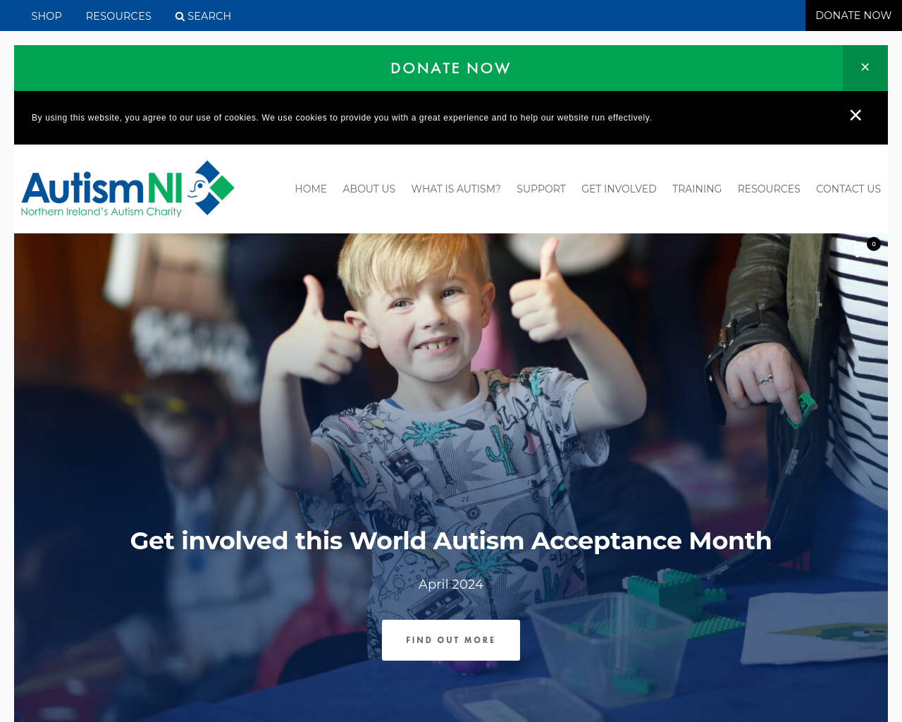 Autism help and support website