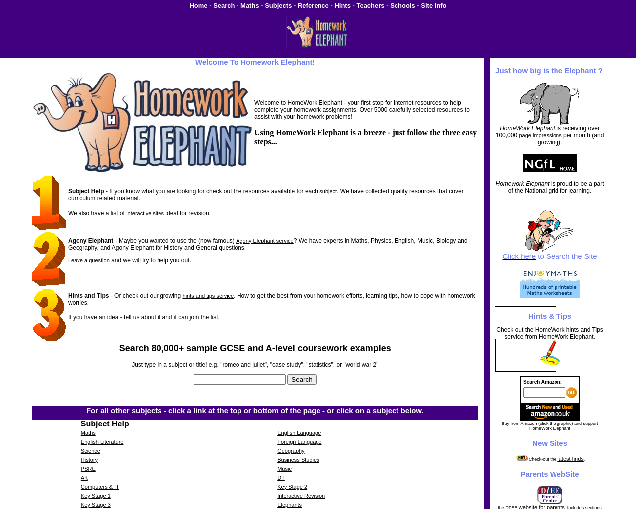 Homework Elephant