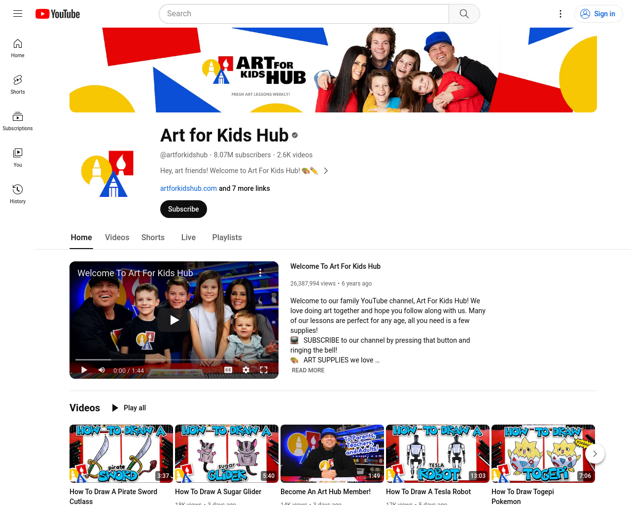 Art for Kids Hub 