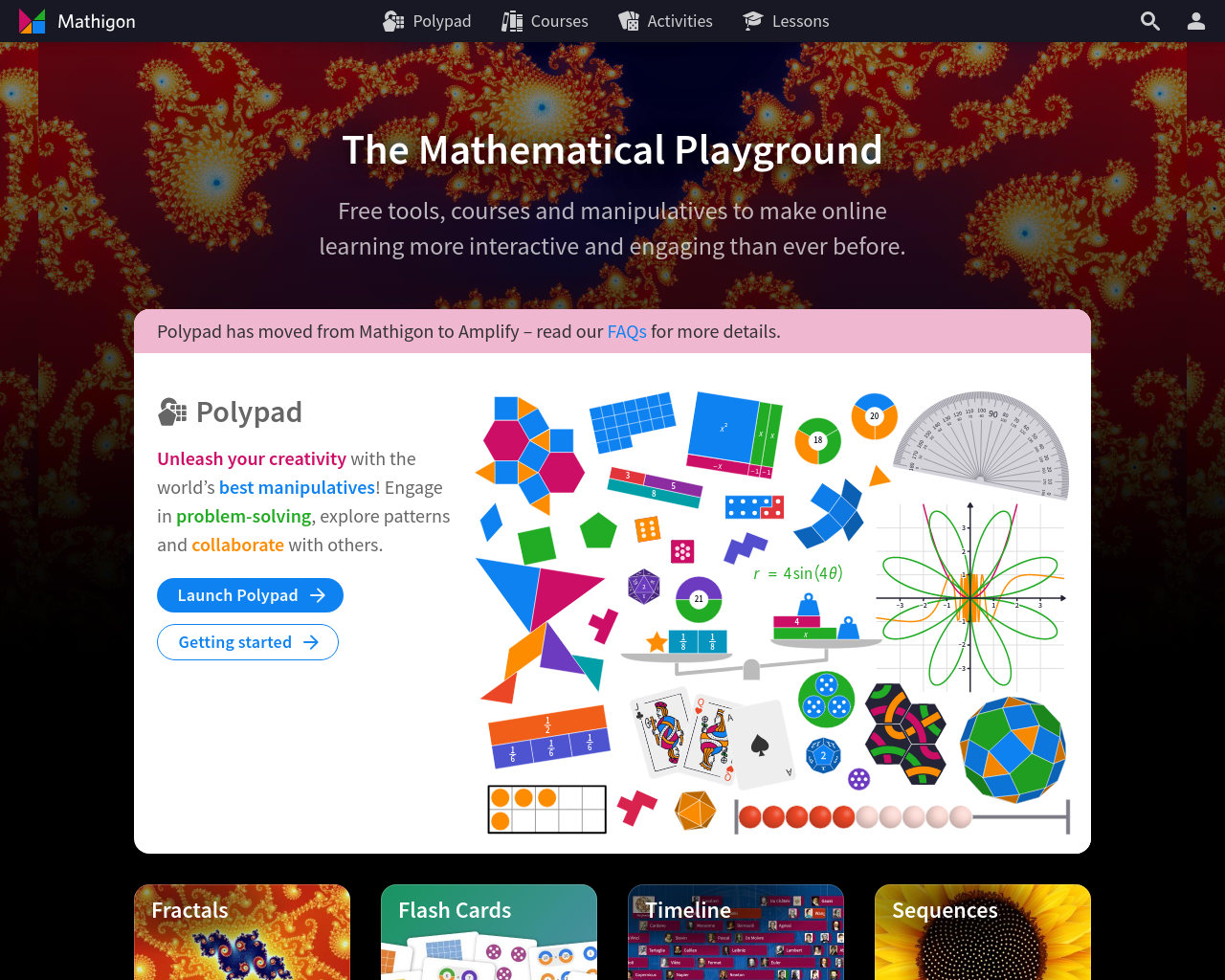 Mathigon - The Mathematical Playground