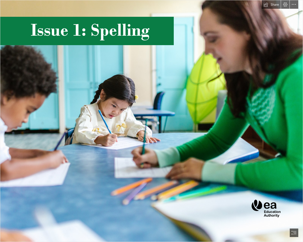 Literacy support- Spelling 