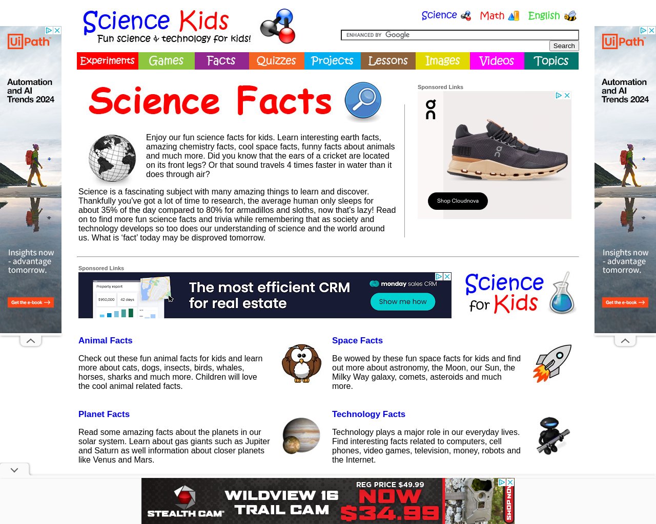 Fun Science Facts for Kids