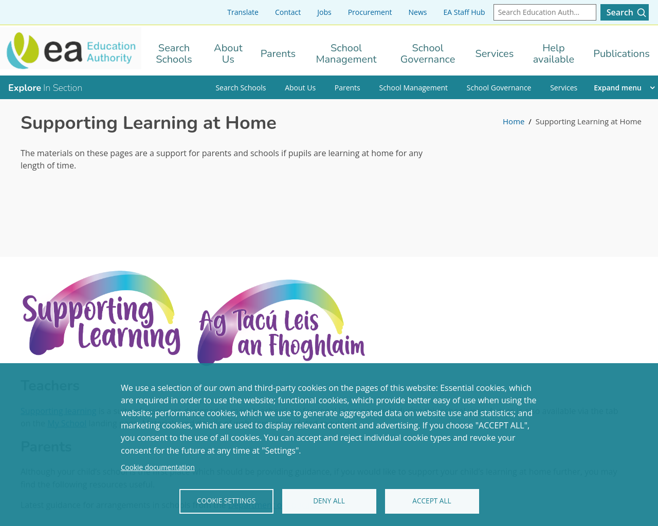 EA Supporting Learning