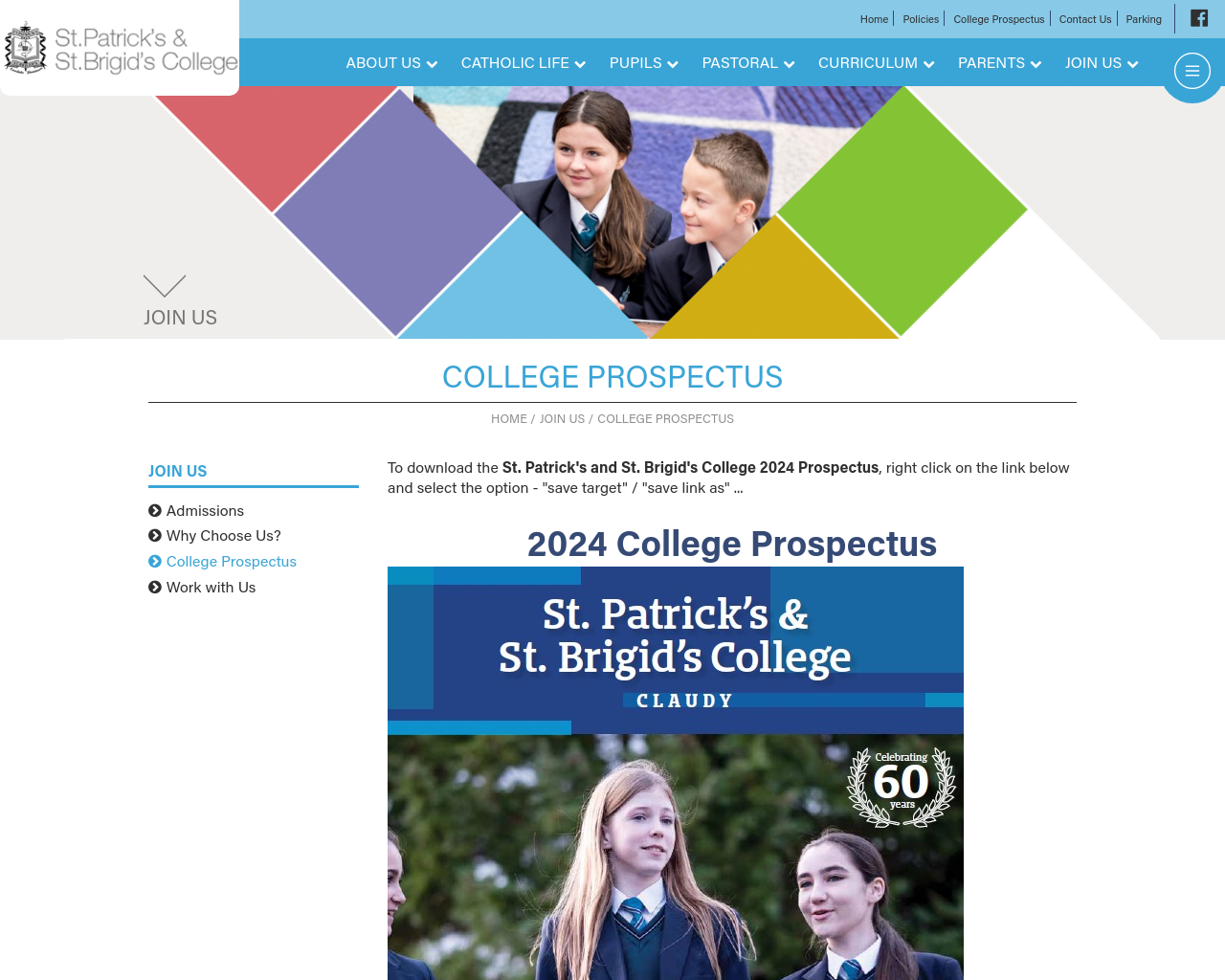 St. Patrick's and St. Brigid's College Prospectus