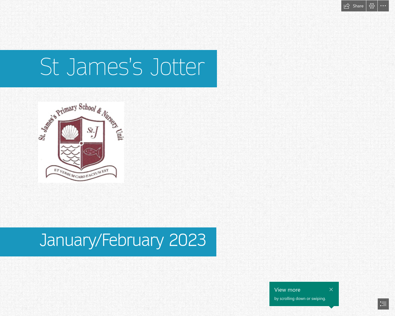 St James's Jotter Jan/Feb 2023