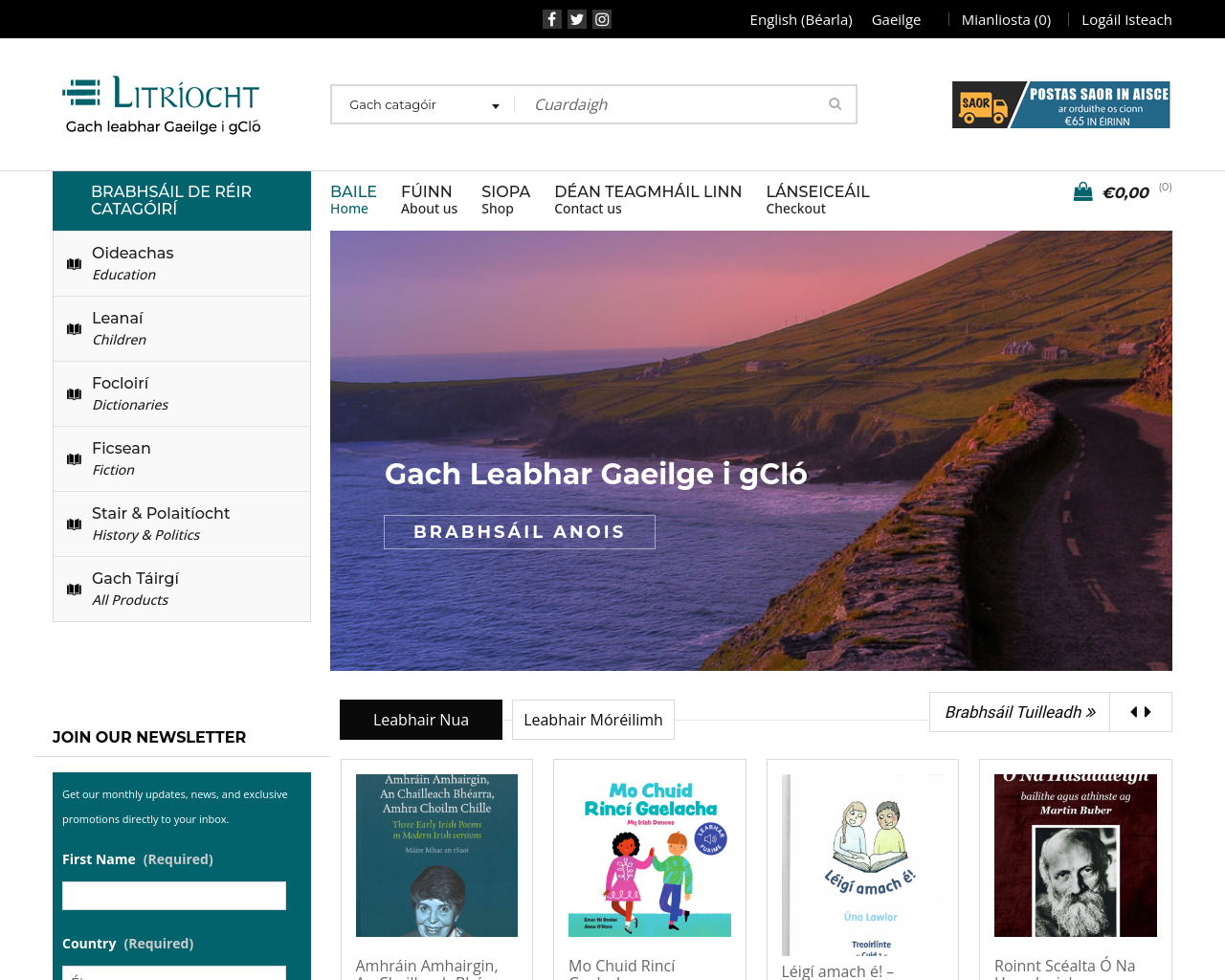 Leabhair Gaeilge