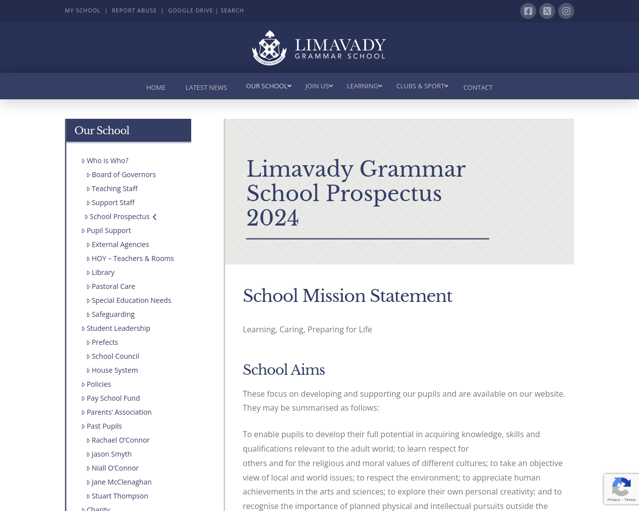 Limavady Grammar School Prospectus