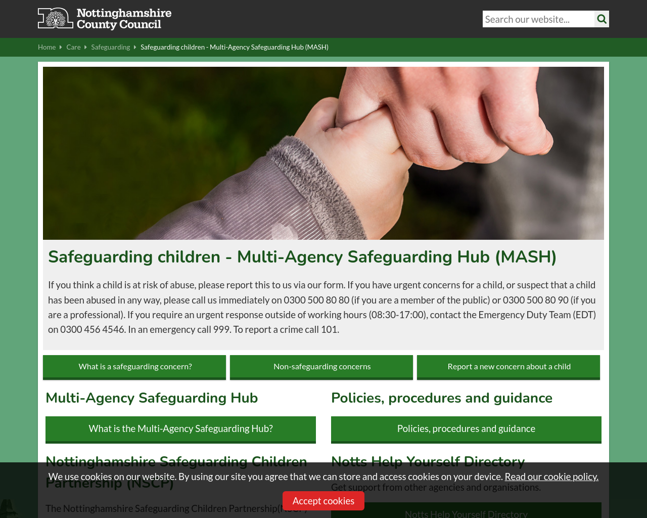 Nottinghamshire Safeguarding Hub 