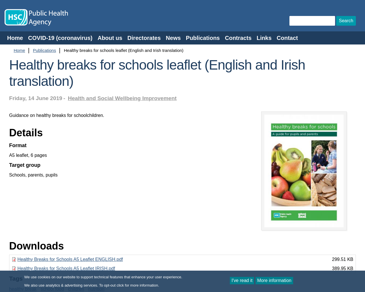 Healthy Breaks for Schools