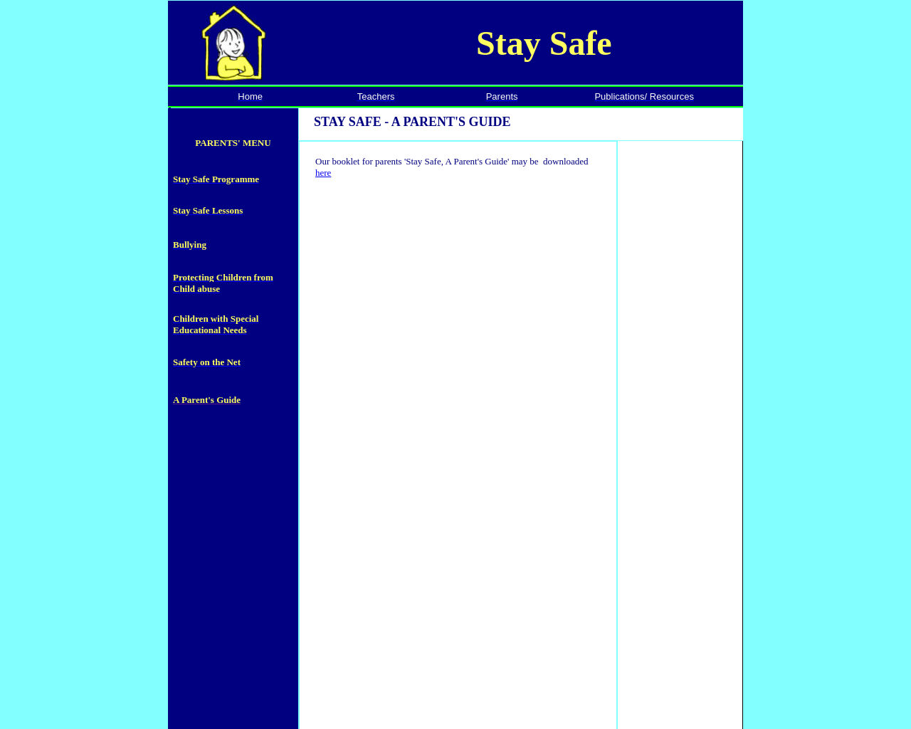 Stay Safe Programme- Parent Guide