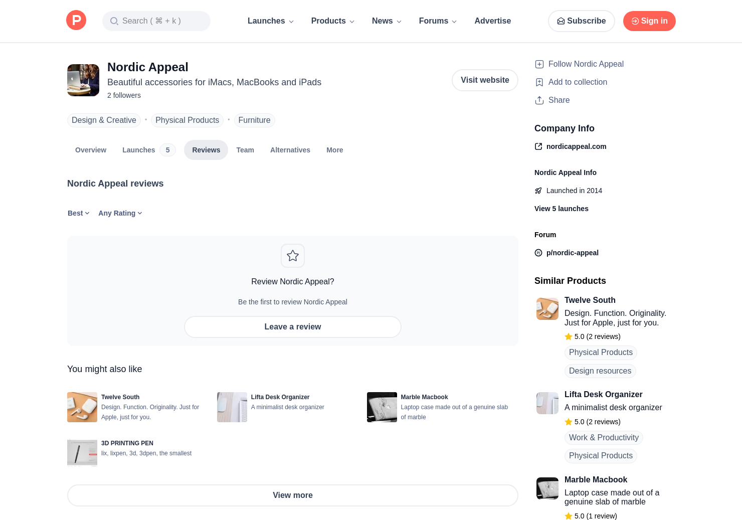 Nordic Appeal Reviews Pros Cons And Rating Product Hunt