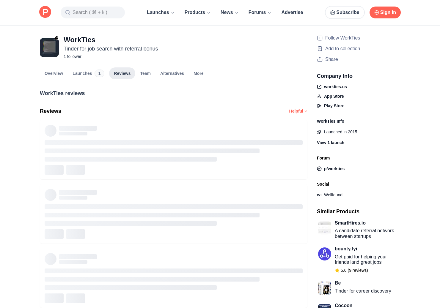 Workties Reviews Pros Cons And Rating Product Hunt - 