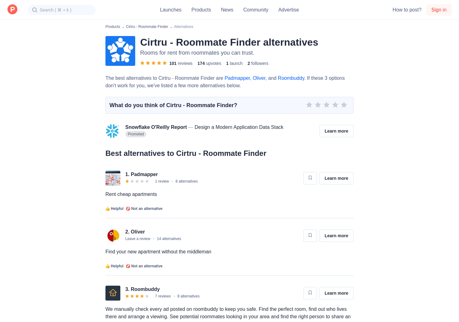 7 Alternatives To Cirtru Roommate Finder Most Trusted App