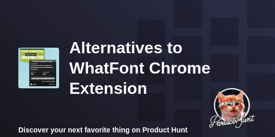 Fontpair Chrome Extension